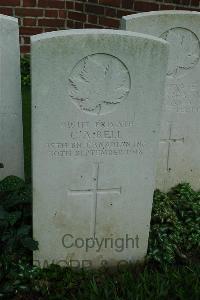 Canada Cemetery Tilloy Les Cambrai - Bell, C A